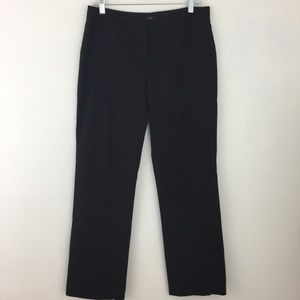 Tahari Black Dress Pants Career Straight Leg